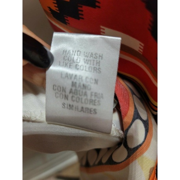 Hello Miss Women Multicolor Polyester Round Neck long Sleeve Knee Length Dress S - Picture 10 of 11